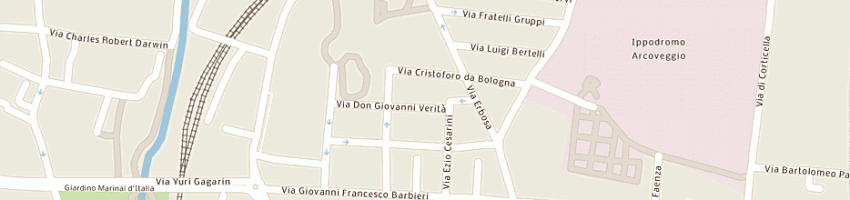 Mappa della impresa pezzulli otello a BOLOGNA
