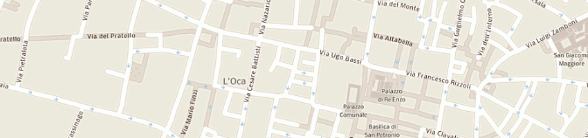 Mappa della impresa carlo deni snc di annapaola taddia e c a BOLOGNA