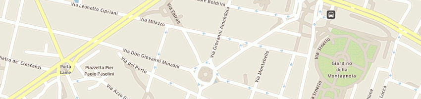 Mappa della impresa cristiani avv renzo a BOLOGNA