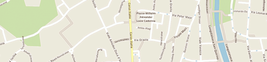 Mappa della impresa wegmann siegfried a BOLZANO