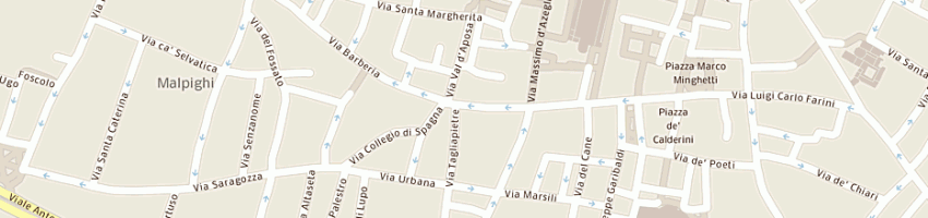 Mappa della impresa qadar group snc di asif ali e c a BOLOGNA