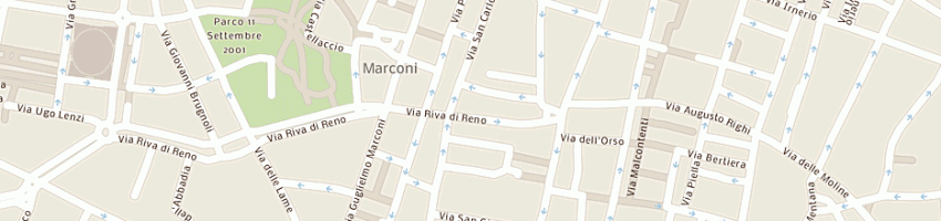 Mappa della impresa borderline srl a BOLOGNA