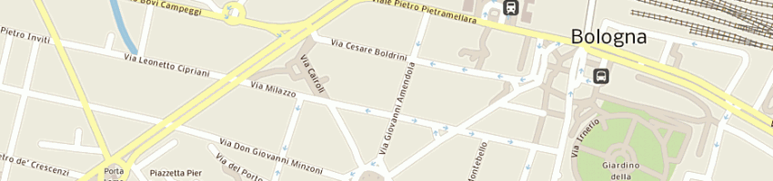Mappa della impresa biesse costruzioni generali srl a BOLOGNA