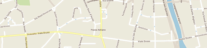 Mappa della impresa cartolibreria l'alpina a BOLZANO
