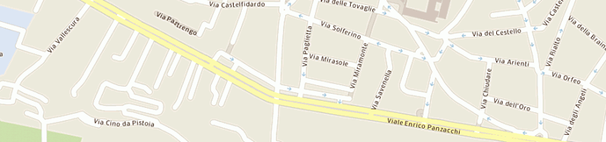 Mappa della impresa associazione culturale e sportiva parco giardini margherita a BOLOGNA