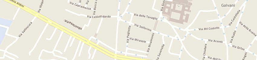 Mappa della impresa sabbiuni renzo a BOLOGNA