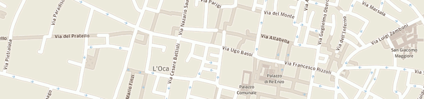 Mappa della impresa new project srl a BOLOGNA
