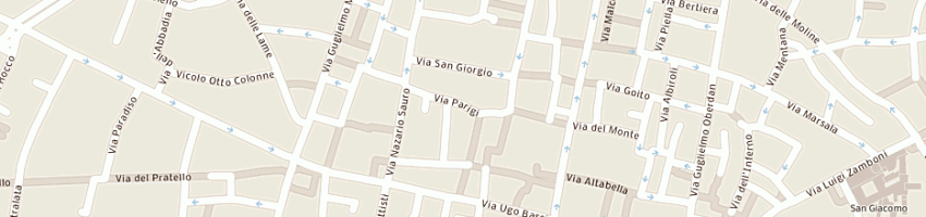 Mappa della impresa luppi - chelli a BOLOGNA