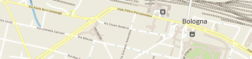 Mappa della impresa brainstorm srl a BOLOGNA
