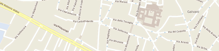Mappa della impresa ids informatica distribuita e software srl a BOLOGNA