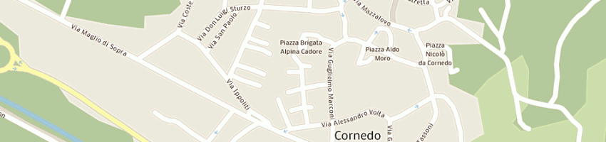 Mappa della impresa ecomec srl unipersonale a CORNEDO VICENTINO