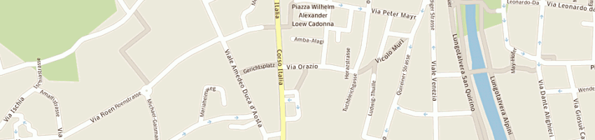 Mappa della impresa tabaccheria giaier dante a BOLZANO
