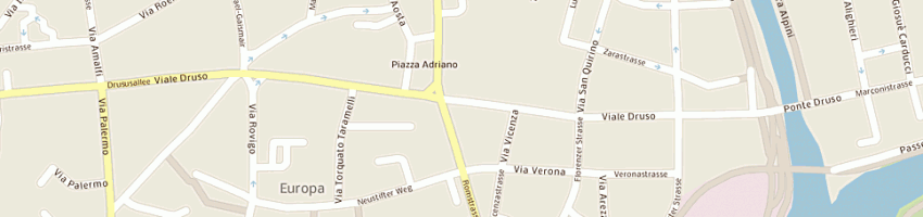 Mappa della impresa finestre e dintorni sas a BOLZANO