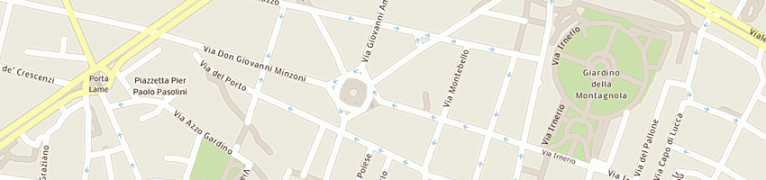 Mappa della impresa edicola pdei martiri e c (snc) a BOLOGNA
