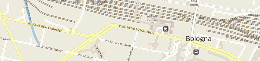 Mappa della impresa assicurazione studio gs di sorrentino v e c (sas) a BOLOGNA