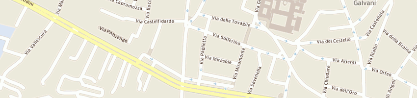 Mappa della impresa immobiliare alem srl a BOLOGNA