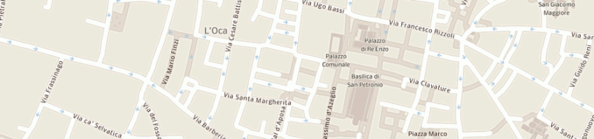 Mappa della impresa gi pi srl a BOLOGNA