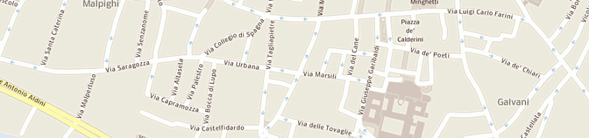 Mappa della impresa dimore di antonella atti e c sas a BOLOGNA