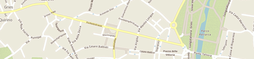 Mappa della impresa petit place a BOLZANO