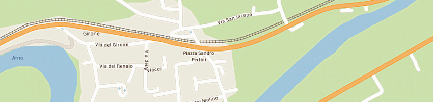 Mappa della impresa circolo ricreativo culturale girone a FIESOLE