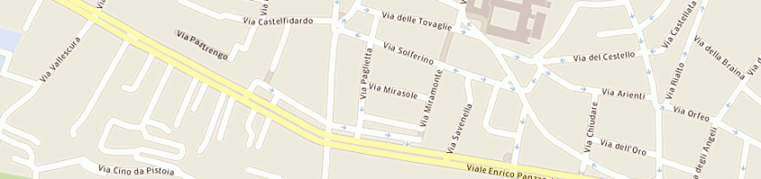 Mappa della impresa azzi mario a BOLOGNA