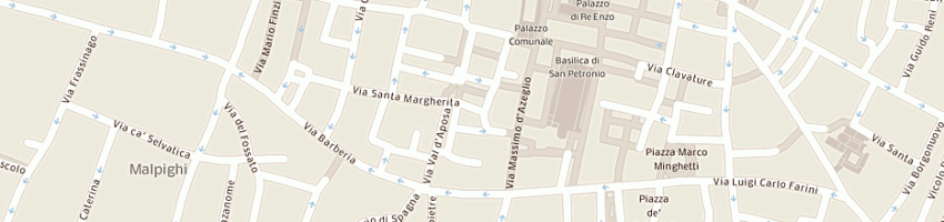 Mappa della impresa carinci franco a BOLOGNA
