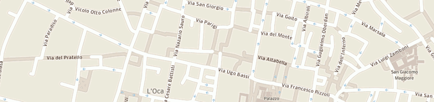 Mappa della impresa das snc di gentilini marco e c a BOLOGNA