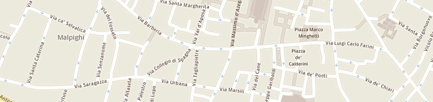 Mappa della impresa landi roberto a BOLOGNA
