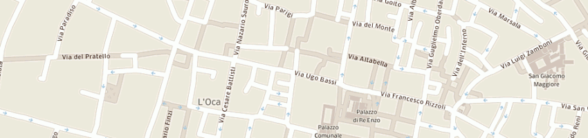 Mappa della impresa strigoli sas di paggi matteo e c a BOLOGNA