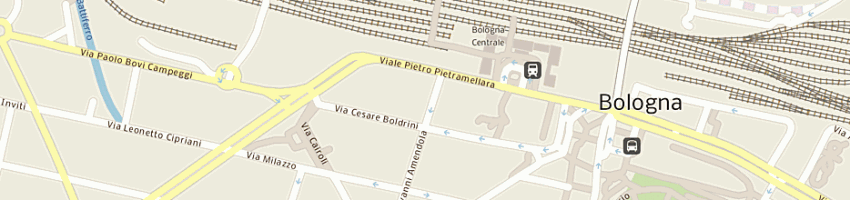 Mappa della impresa ragioniere poggi office automation system srl a BOLOGNA