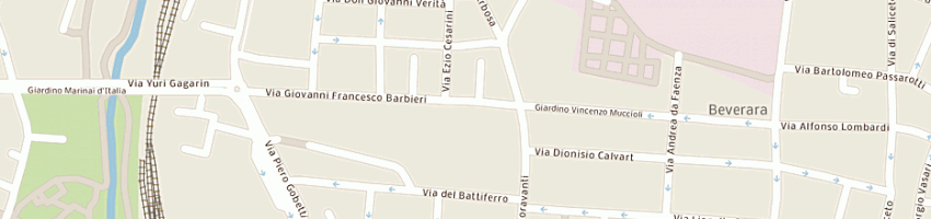 Mappa della impresa pedrinazzi calzolari luisa a BOLOGNA