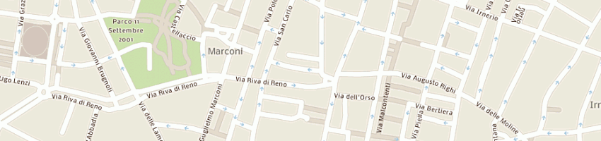 Mappa della impresa zanotti luciano a BOLOGNA