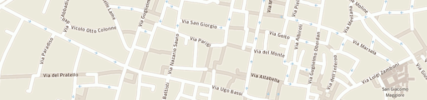 Mappa della impresa pizzeria ciro a BOLOGNA