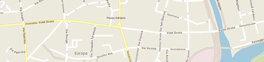 Mappa della impresa atla a BOLZANO