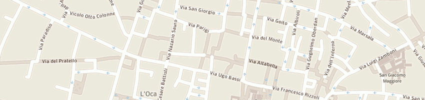 Mappa della impresa ottica del favero e zanella sas di fulvio zanella e c a BOLOGNA