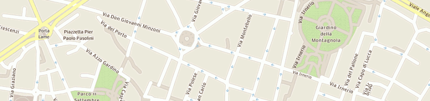 Mappa della impresa topazio srl a BOLOGNA