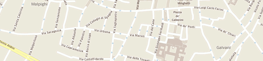 Mappa della impresa pascal srl a BOLOGNA