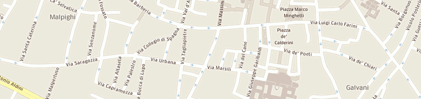 Mappa della impresa micro trace srl a BOLOGNA