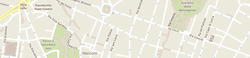 Mappa della impresa radmedica bologna srl a BOLOGNA