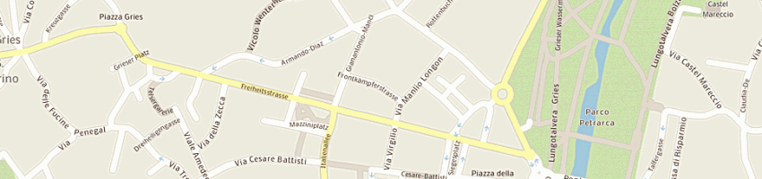Mappa della impresa gabellini alessandro a BOLZANO