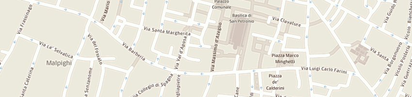 Mappa della impresa archivio di stato a BOLOGNA