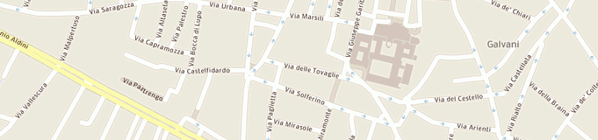 Mappa della impresa diggers di hassan asif a BOLOGNA