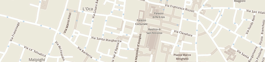 Mappa della impresa alleva e spina snc di alleva giuseppe e spina antonio vincenzo a BOLOGNA
