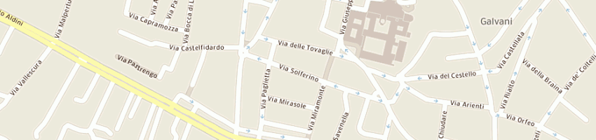 Mappa della impresa armaroli sergio a BOLOGNA