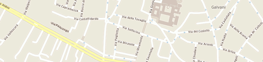 Mappa della impresa parrucchiera oletta a BOLOGNA
