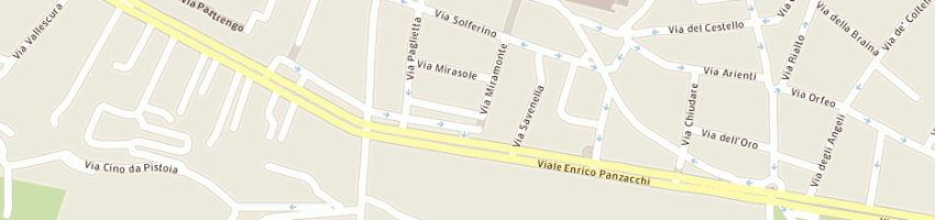 Mappa della impresa studio legale vaselli a BOLOGNA