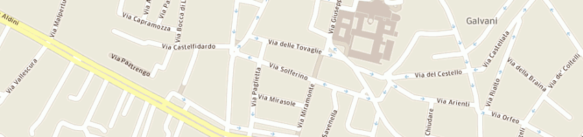 Mappa della impresa assitalo brasiliani nel mondo sas di ester luciani e c a BOLOGNA