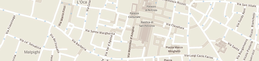 Mappa della impresa giordani vittorio srl a BOLOGNA