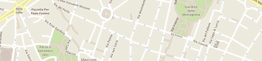 Mappa della impresa ced michelacci (srl) a BOLOGNA