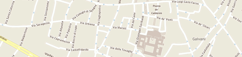 Mappa della impresa broccoli alessandro a BOLOGNA